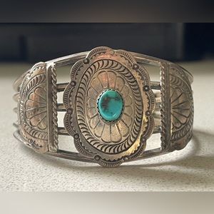 Sterling turquoise bracelet